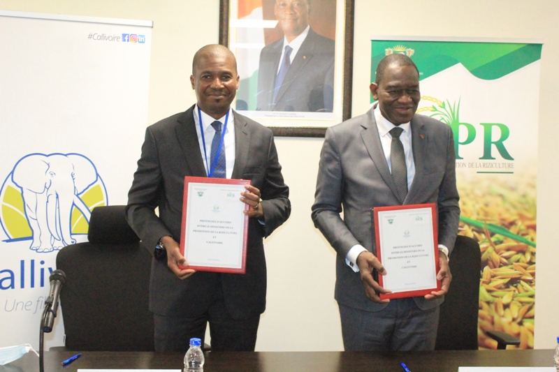 Signature à Abidjan d’un accord pour l’accès au crédit agricole
