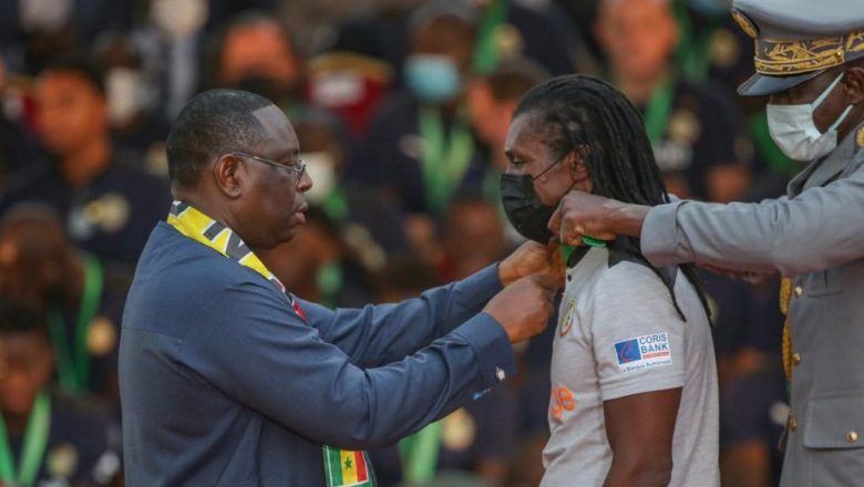 L’équipe du Sénégal récompensé par le président