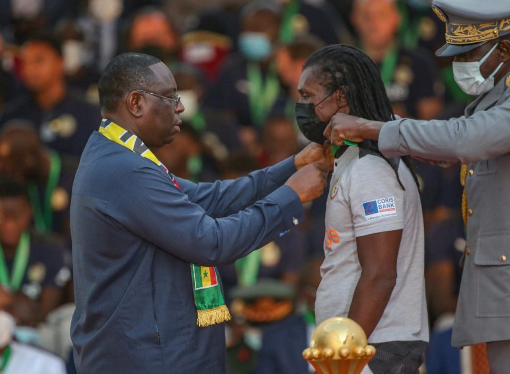 L’équipe du Sénégal récompensé par le président