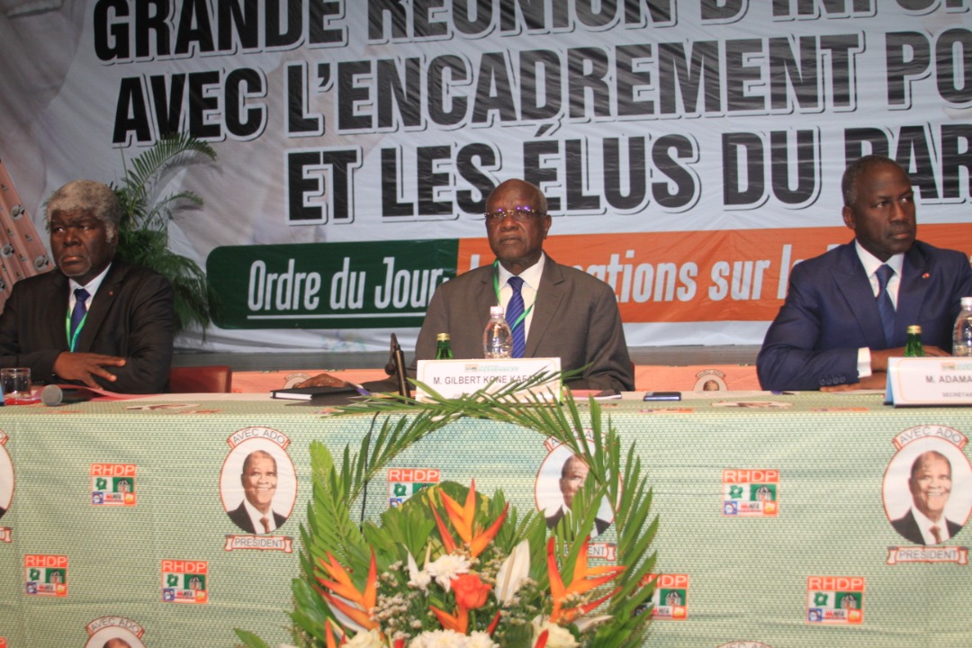 Côte d’Ivoire : le RHDP entame sa restructuration