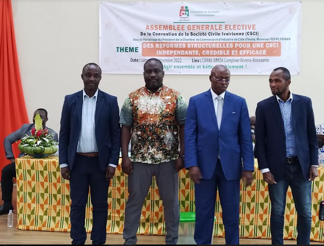 Société civile ivoirienne: Mahamadou Kouma réélu à la tête de la CSCI