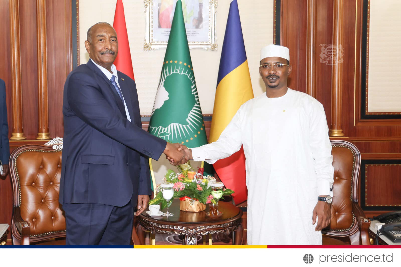 Le dirigeant soudanais au Tchad pour renforcer les liens bilatéraux