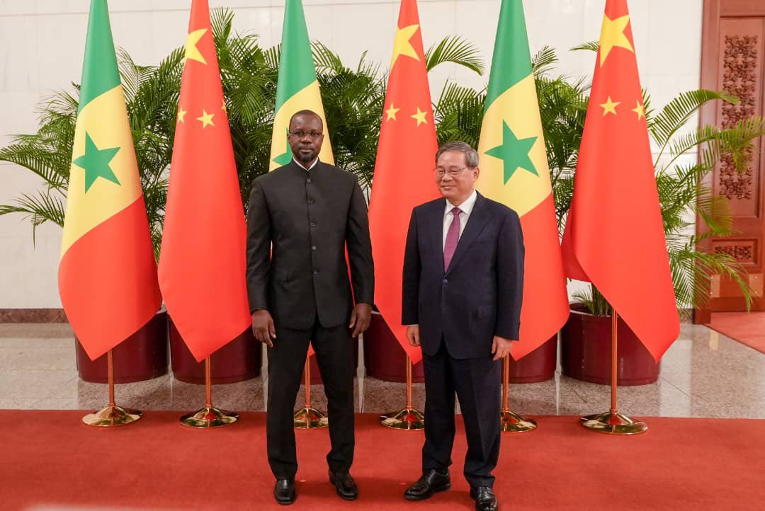 Partenariat Chine-Sénégal : Xi Jinping reçoit Ousmane Sonko à Pékin