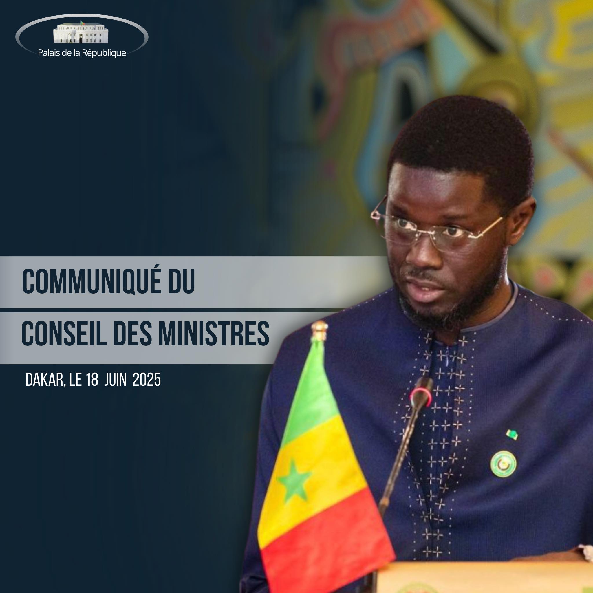 Conseil des ministres au Sénégal : Diomaye Faye trace la voie d’une gouvernance éducative et inclusive