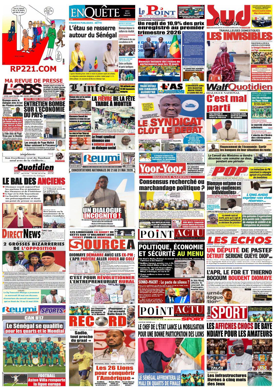 Ma revue de presse