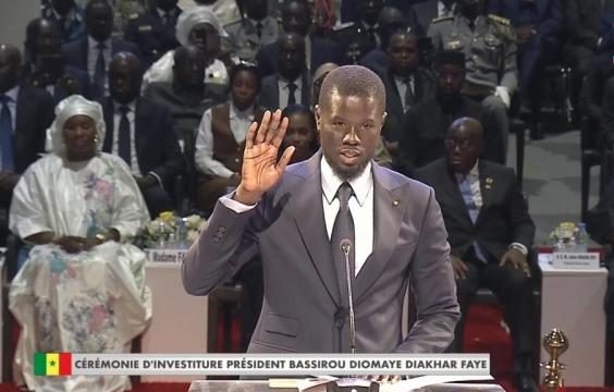 Bassirou Diomaye Faye investi Président de la République du Sénégal lors d’une cérémonie solennelle