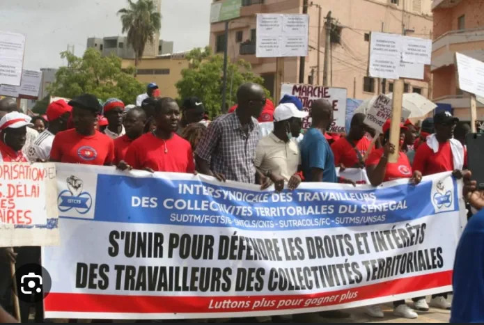 Grève persistante des travailleurs des collectivités territoriales au Sénégal