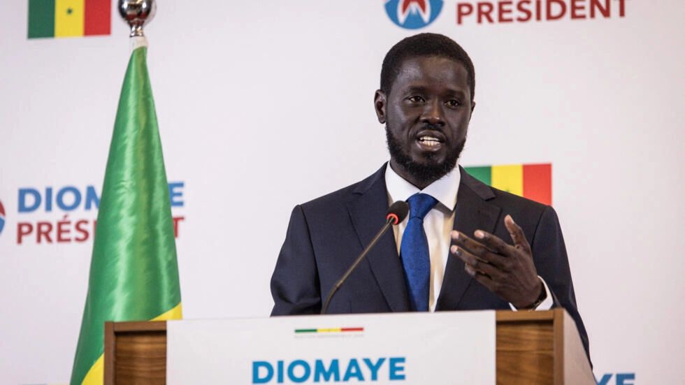 Bassirou Diomaye Faye Président du Sénégal promet  la coopération internationale