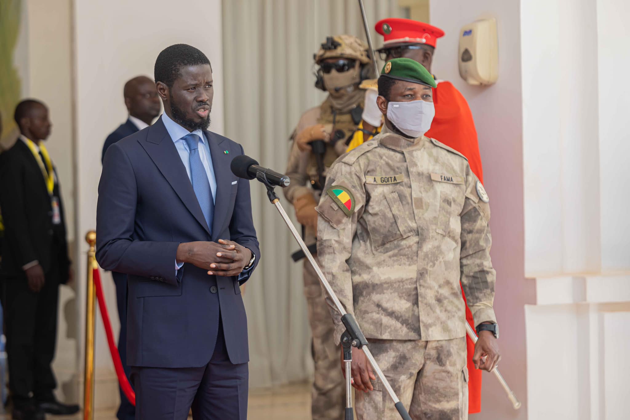 Diomaye Faye à Bamako : une visite stratégique pour relancer le dialogue entre la CEDEAO et l’AES