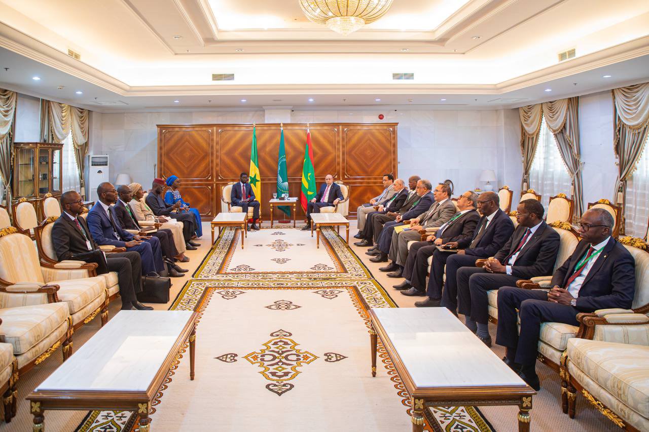 Retour à Dakar du Président Bassirou Diomaye Faye après sa visite en Mauritanie