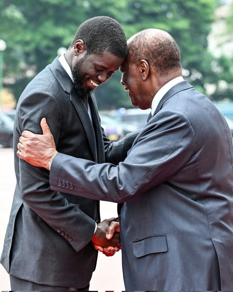 Le président sénégalais Bassirou Diomaye Faye entame sa première visite officielle en Côte d’Ivoire