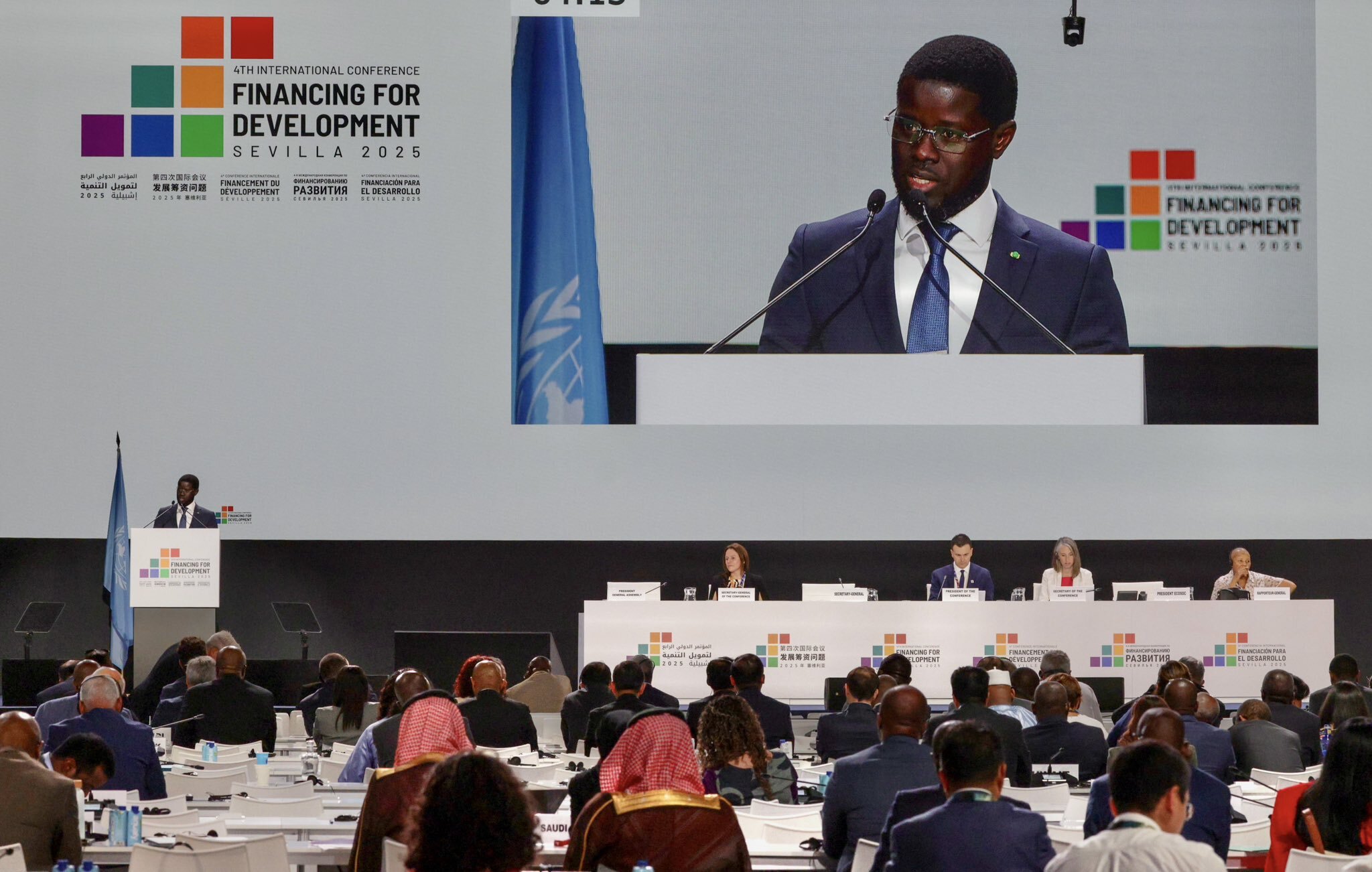 Séville 2025 : Bassirou Diomaye Faye plaide pour une réforme du financement du développement