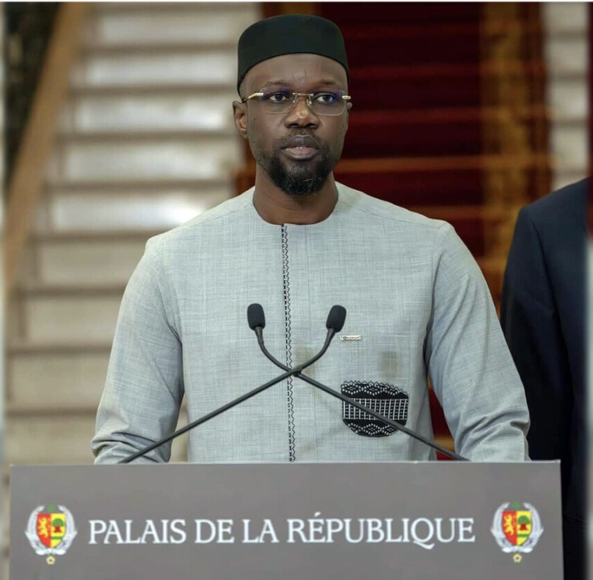 Le premier Ministre Ousmane Sonko s’engage pour un Sénégal souverain juste et prospère