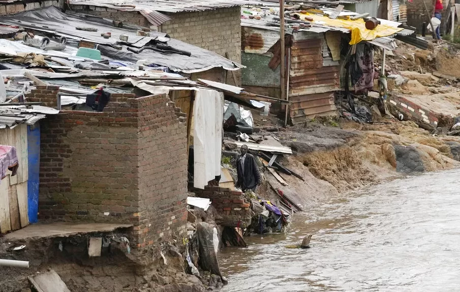 Inondations meurtrières à Ladysmith en  Afrique du Sud