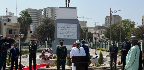 Inauguration de la place « Capitaine Mbaye Diagne » à Dakar : Un Hommage au Héros National Sénégalais