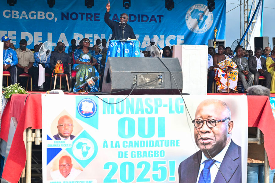 Laurent Gbagbo confirme sa candidature à la présidentielle 2025 malgré son inéligibilité