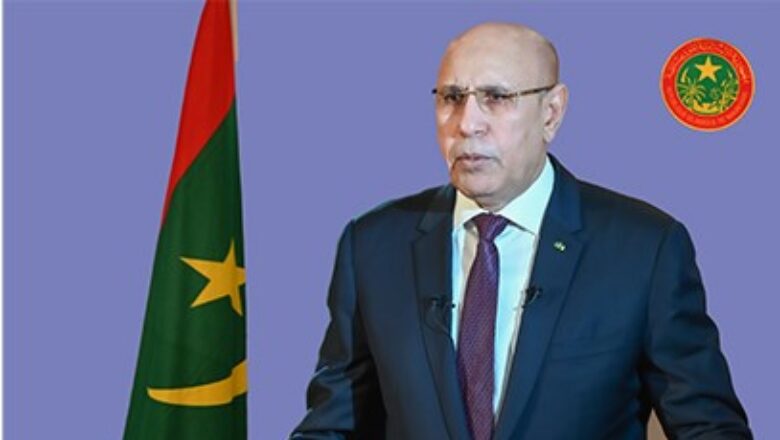Le Président sortant de Mauritanie, Mohamed Ould Ghazouani, se porte candidat pour un second mandat