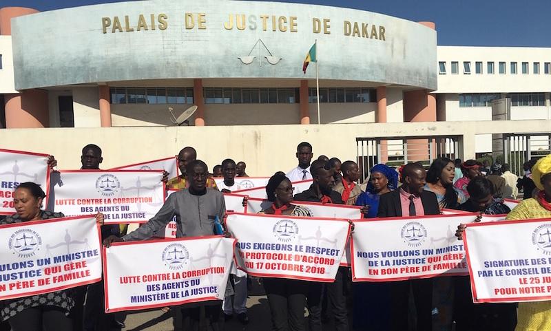 « Grève de la justice : Un blocage persistant des réformes du statut des fonctionnaires entraîne une paralysie prolongée »