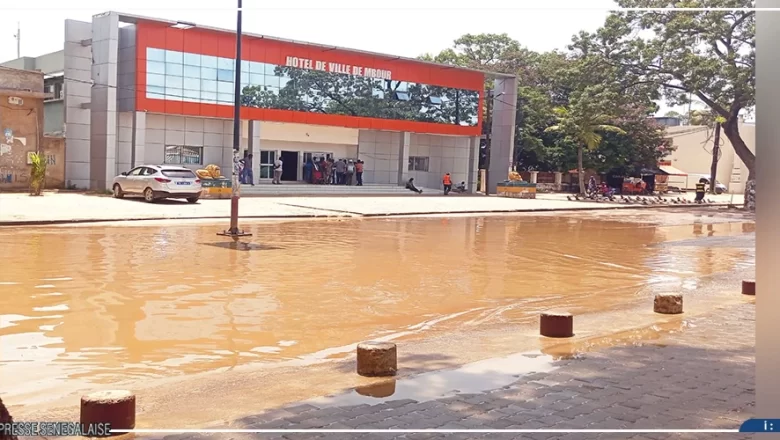 Inondations à Mbour